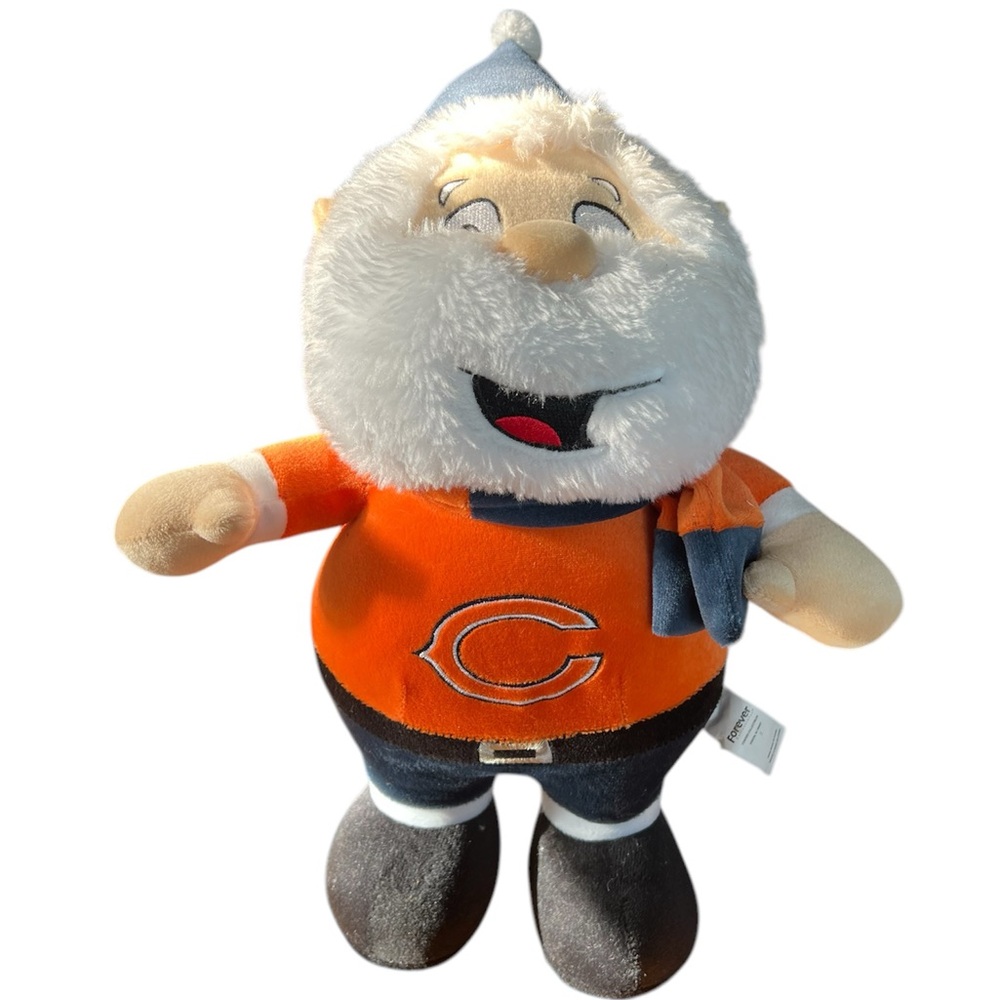 Chicago Bears Santa Claus Forever Collectibles Figure 16"‎